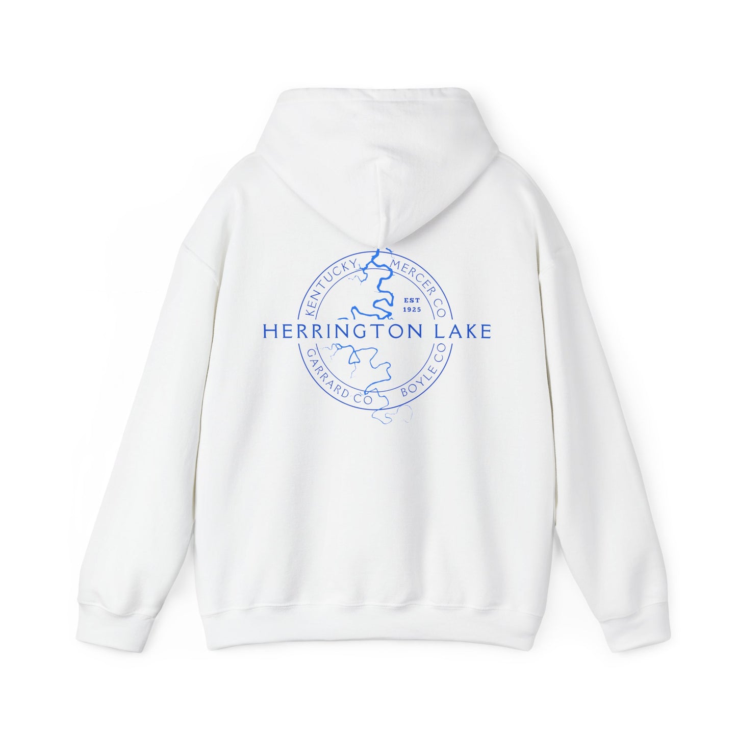 "The Classic" Herrington Lake and County Double-Sided Print Heavy Blend™ Hooded Sweatshirt