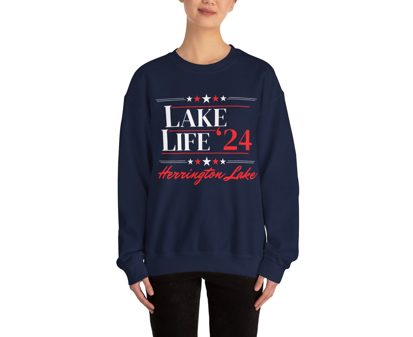 Herrington Lake Patriot Collection Election 24 Unisex Heavy Blend™ Crewneck Sweatshirt