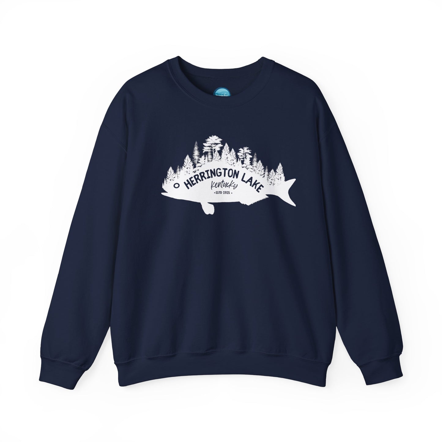 "Fishy Landscape" Unisex Heavy Blend™ Crewneck Sweatshirt