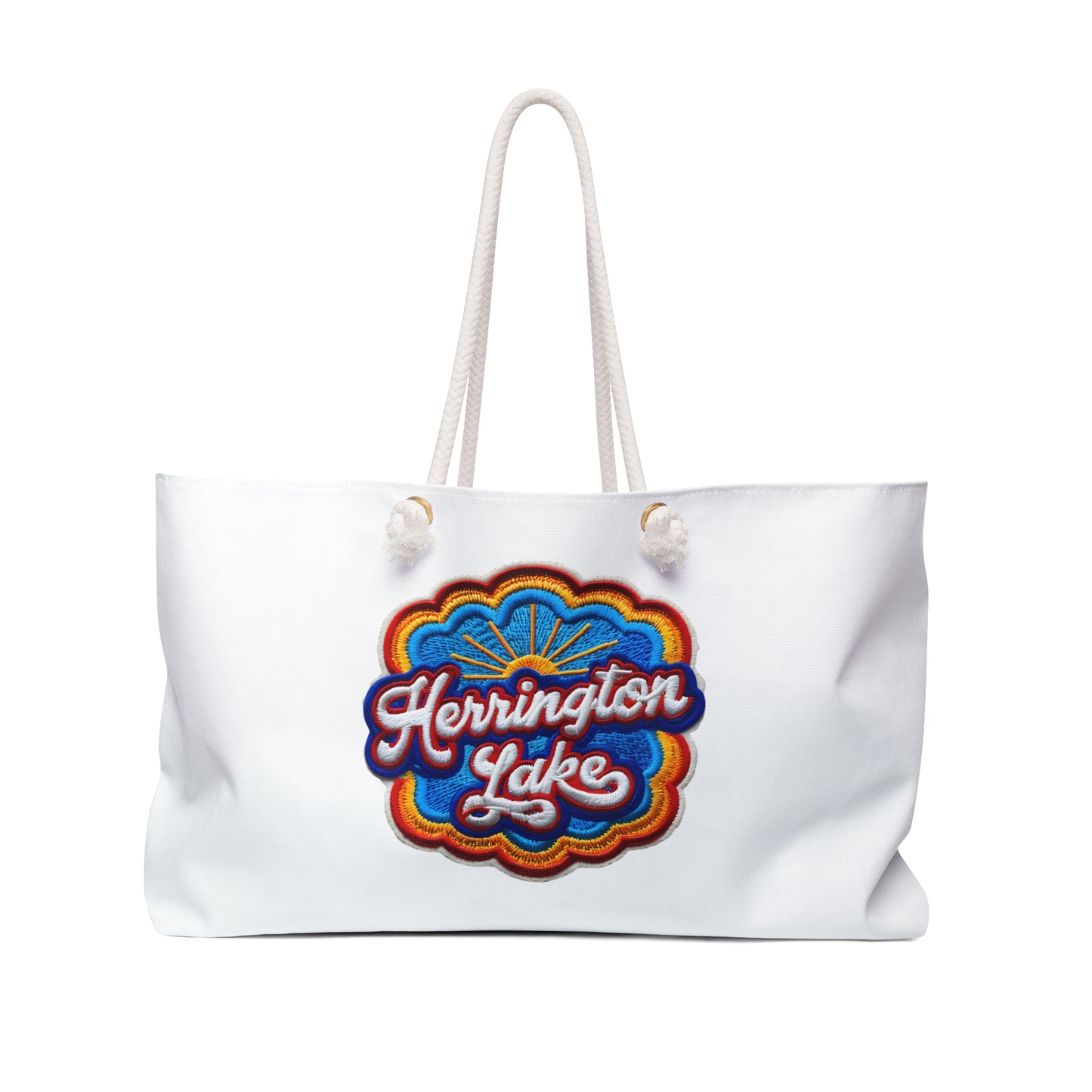 Groovy Digital Herrington Lake Patch Weekender Bag