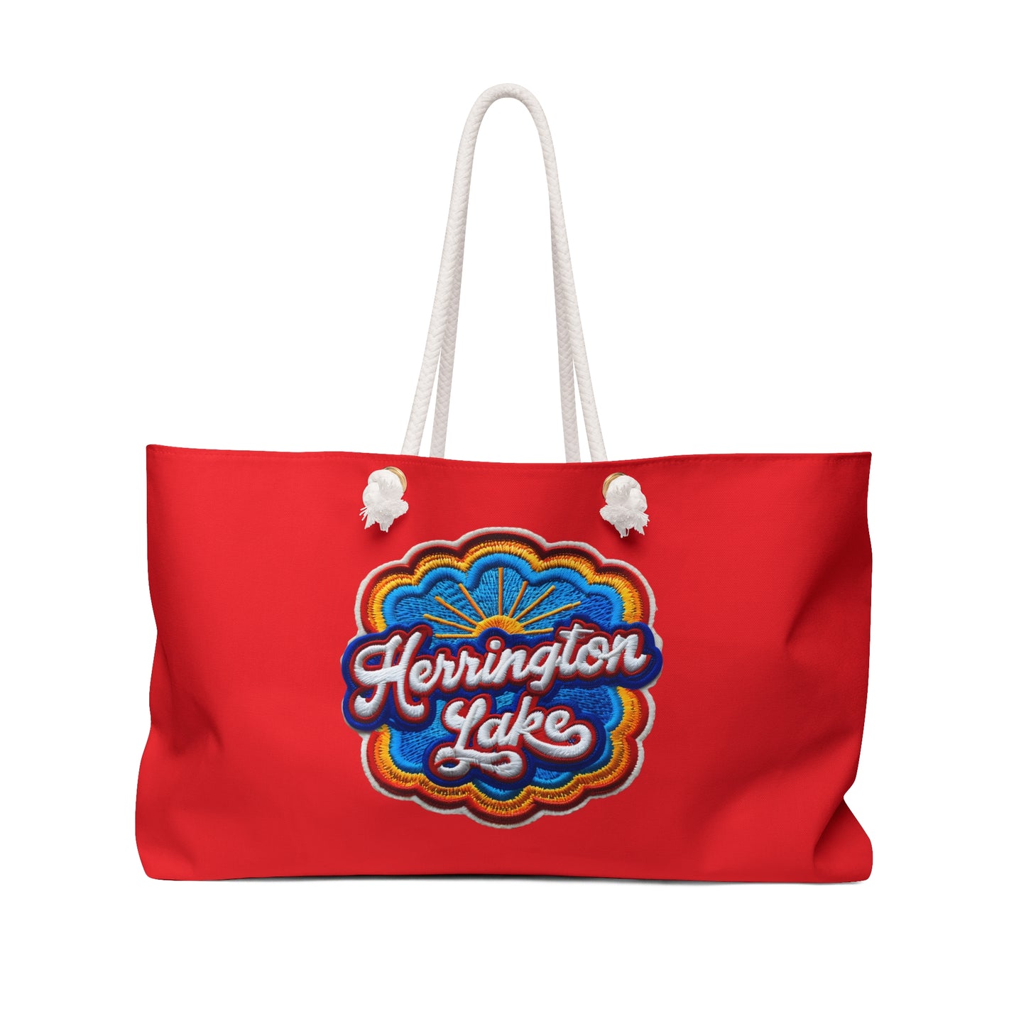 Groovy Digital Herrington Lake Patch Weekender Bag