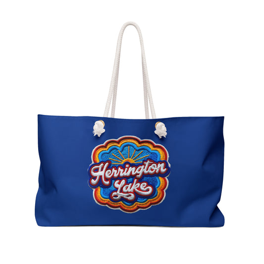 Groovy Digital Herrington Lake Patch Weekender Bag