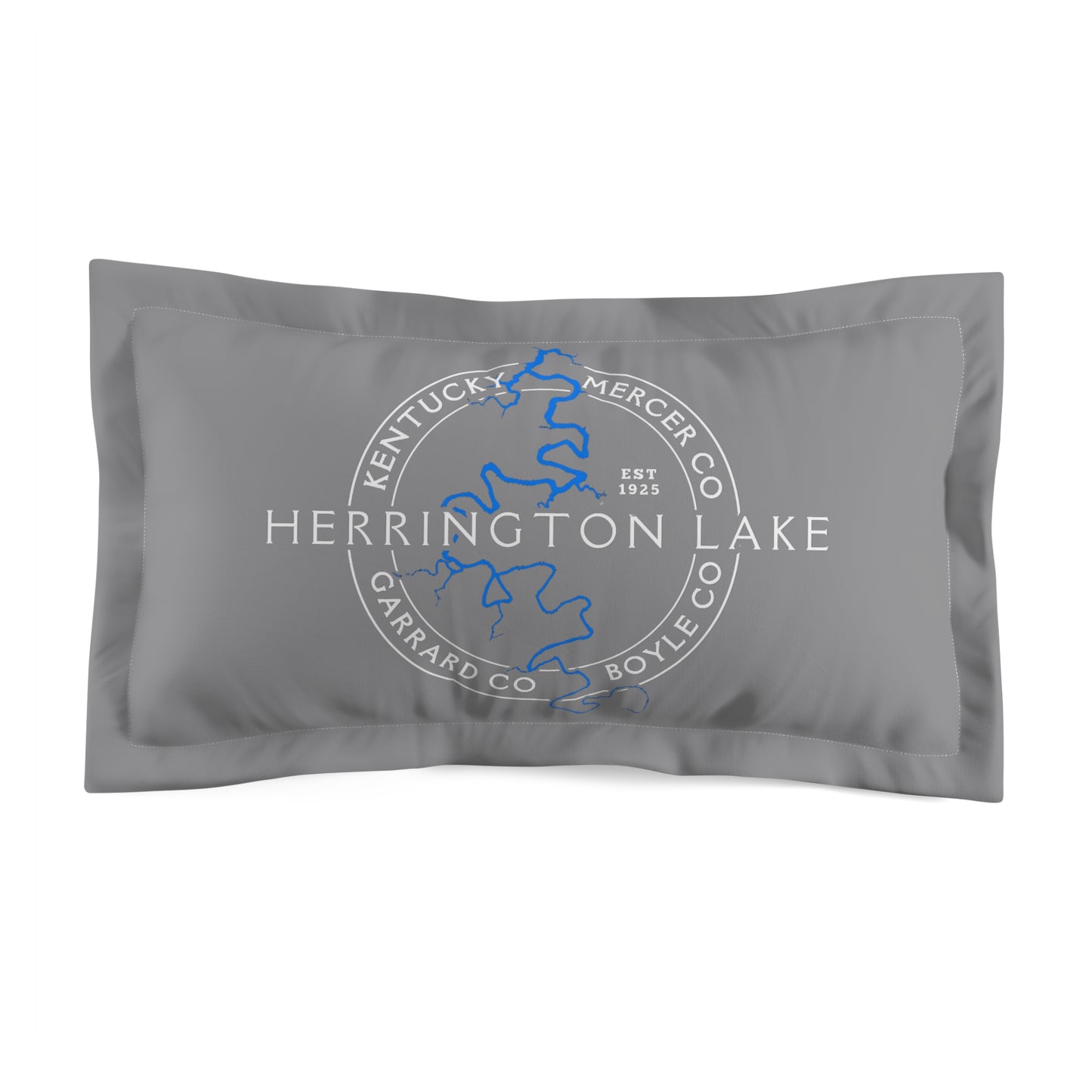 The "Classic" Herrington Lake and County Microfiber Pillow Sham