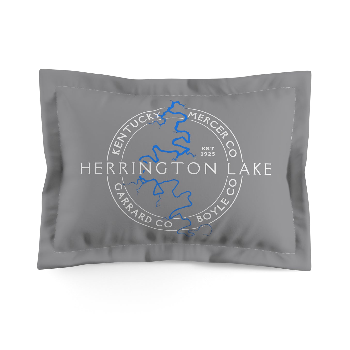 The "Classic" Herrington Lake and County Microfiber Pillow Sham