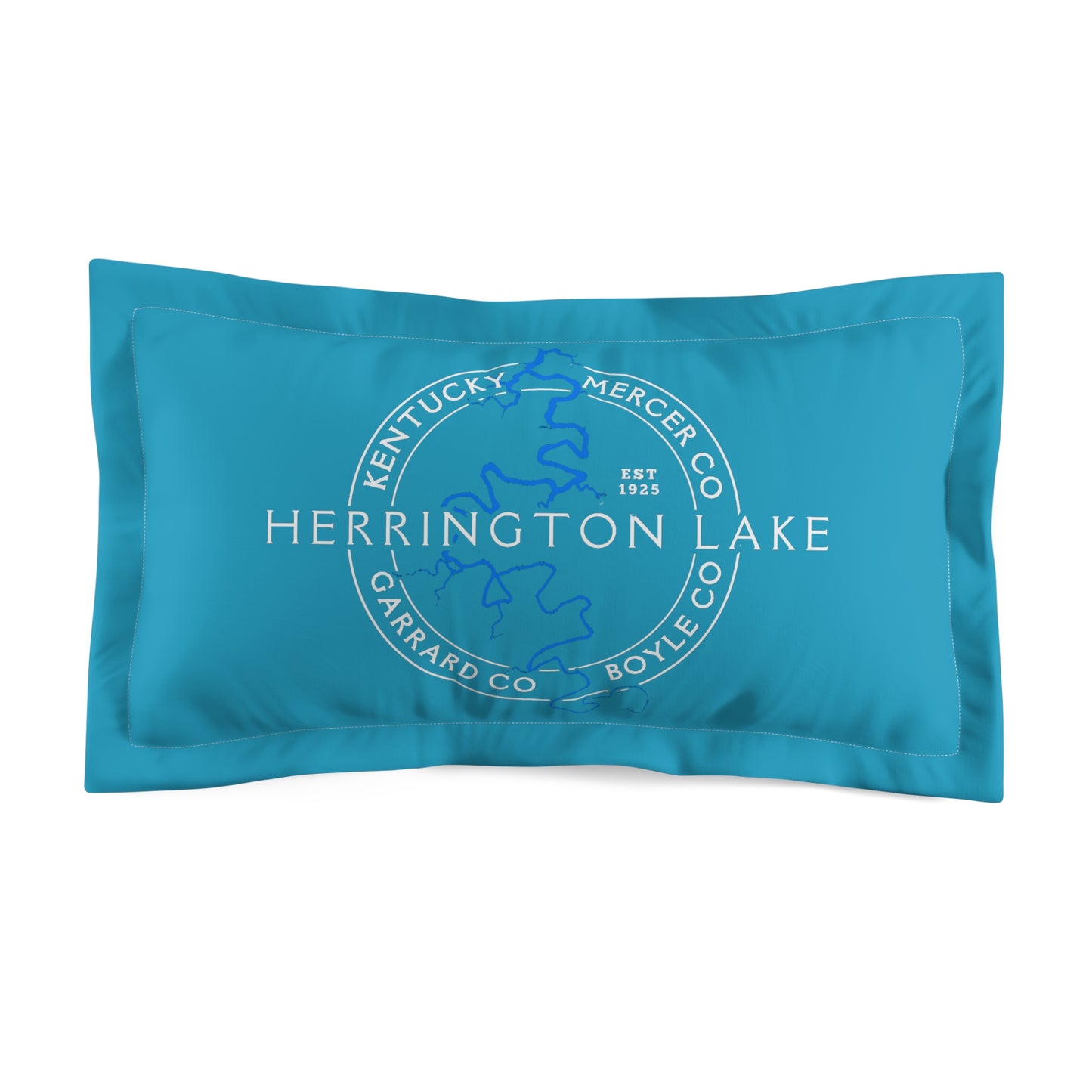 The "Classic" Herrington Lake and County Microfiber Pillow Sham