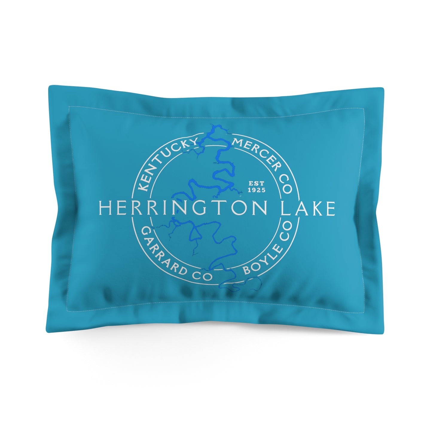 The "Classic" Herrington Lake and County Microfiber Pillow Sham