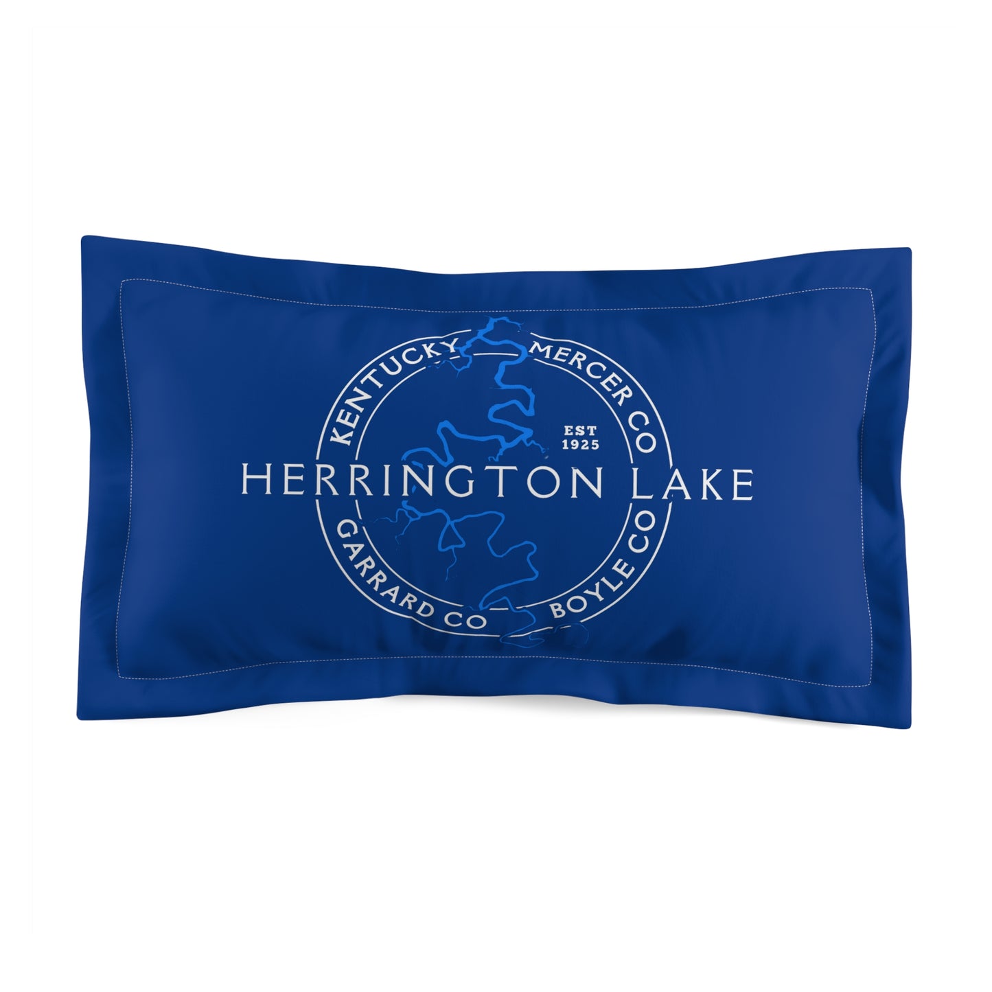 The "Classic" Herrington Lake and County Microfiber Pillow Sham