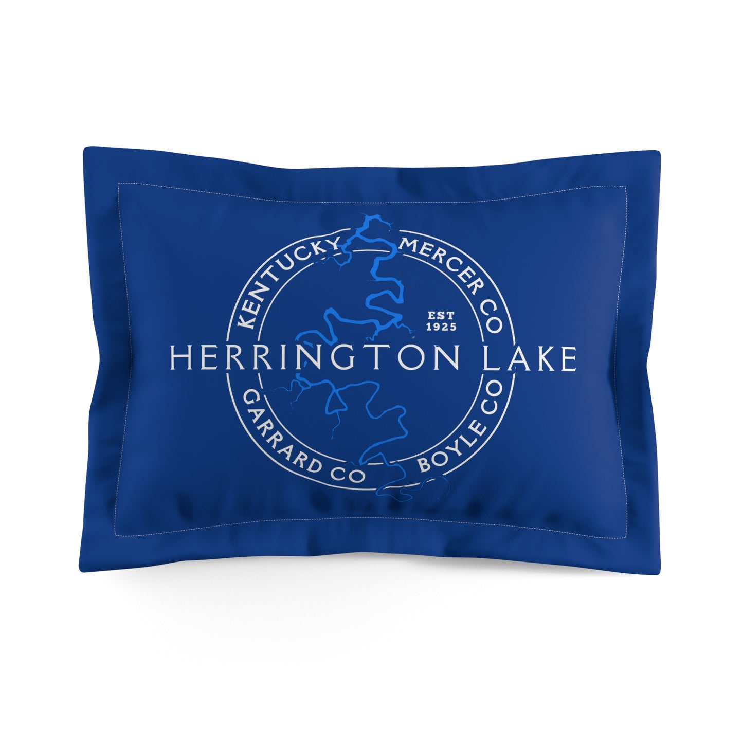 The "Classic" Herrington Lake and County Microfiber Pillow Sham