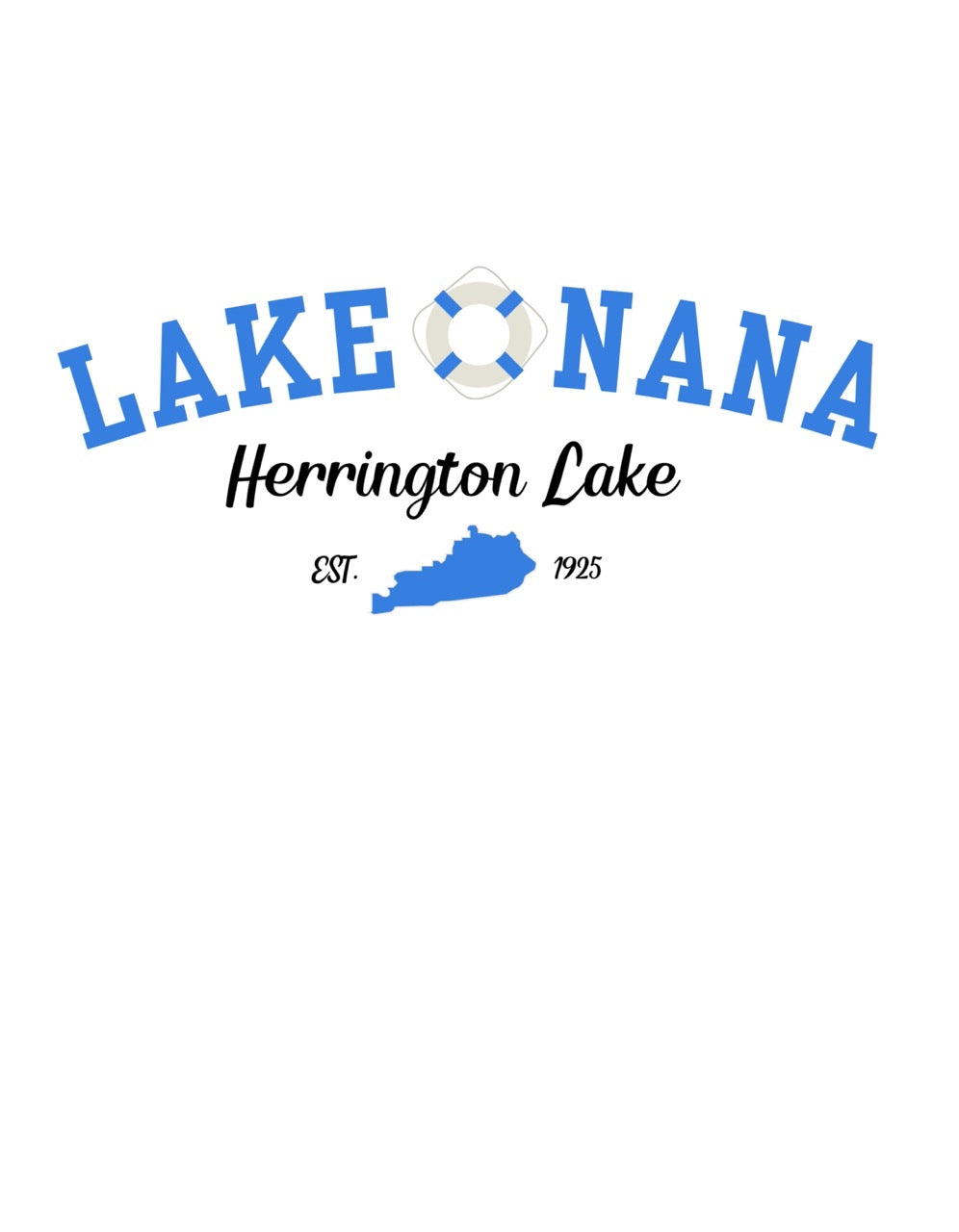 "Lake Nana" on Herrington Women's Favorite Tee