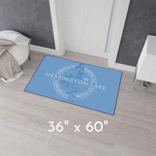 The "Classic" Herrington Lake and County Heavy Duty Floor Mat