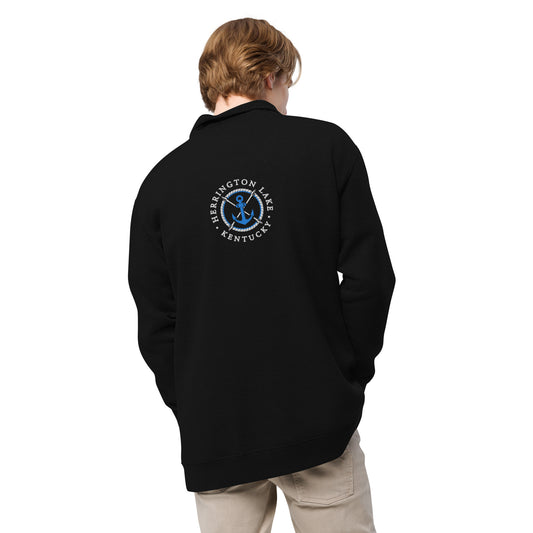 Herrington Lake Nautical Logo Fleece Pullover