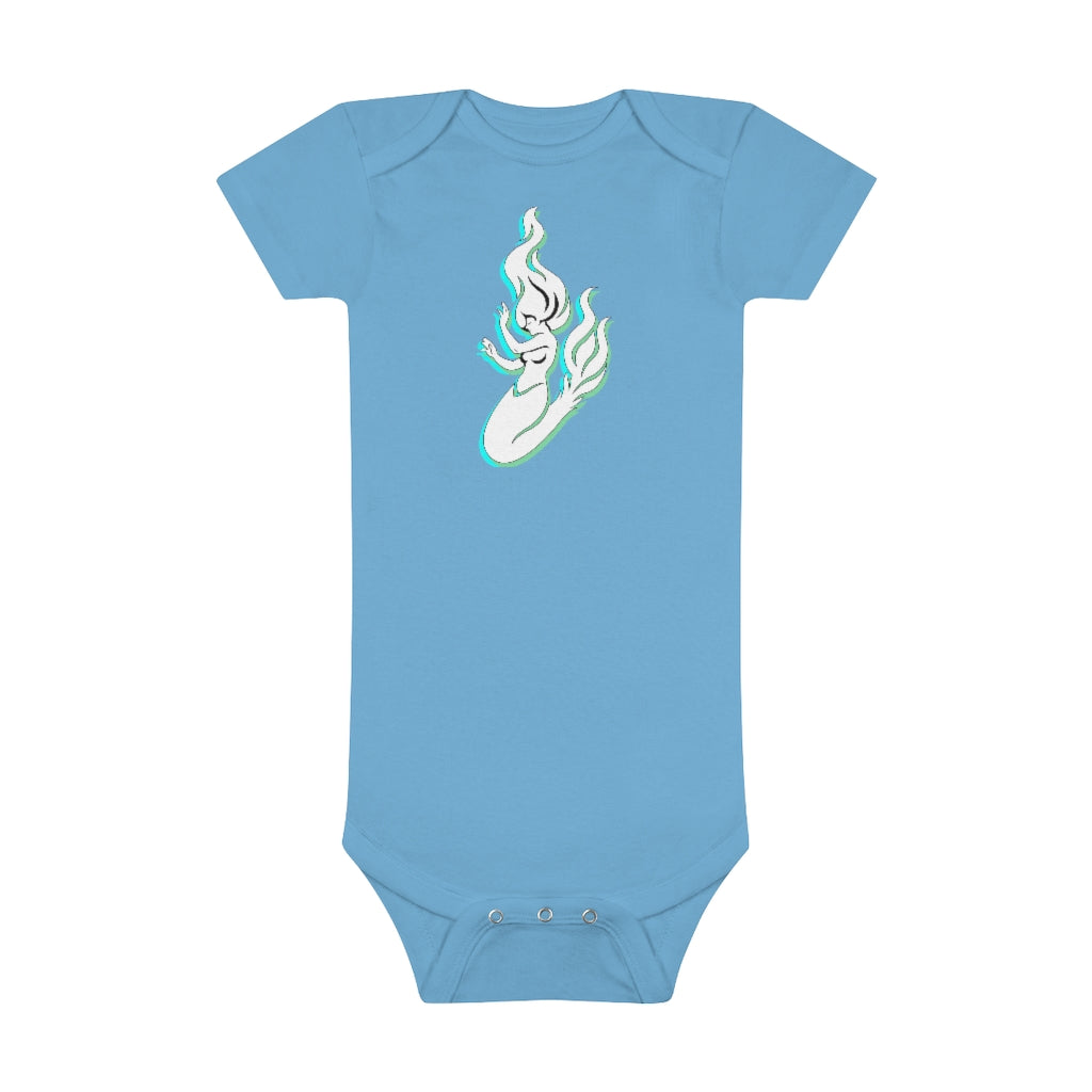 “The Mermaid” Baby Short Sleeve Onesie®