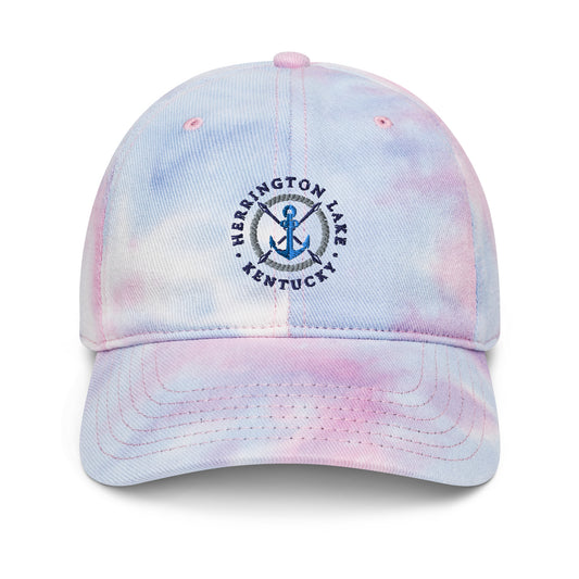 Herrington Lake Anchor Tie-Dye Cap